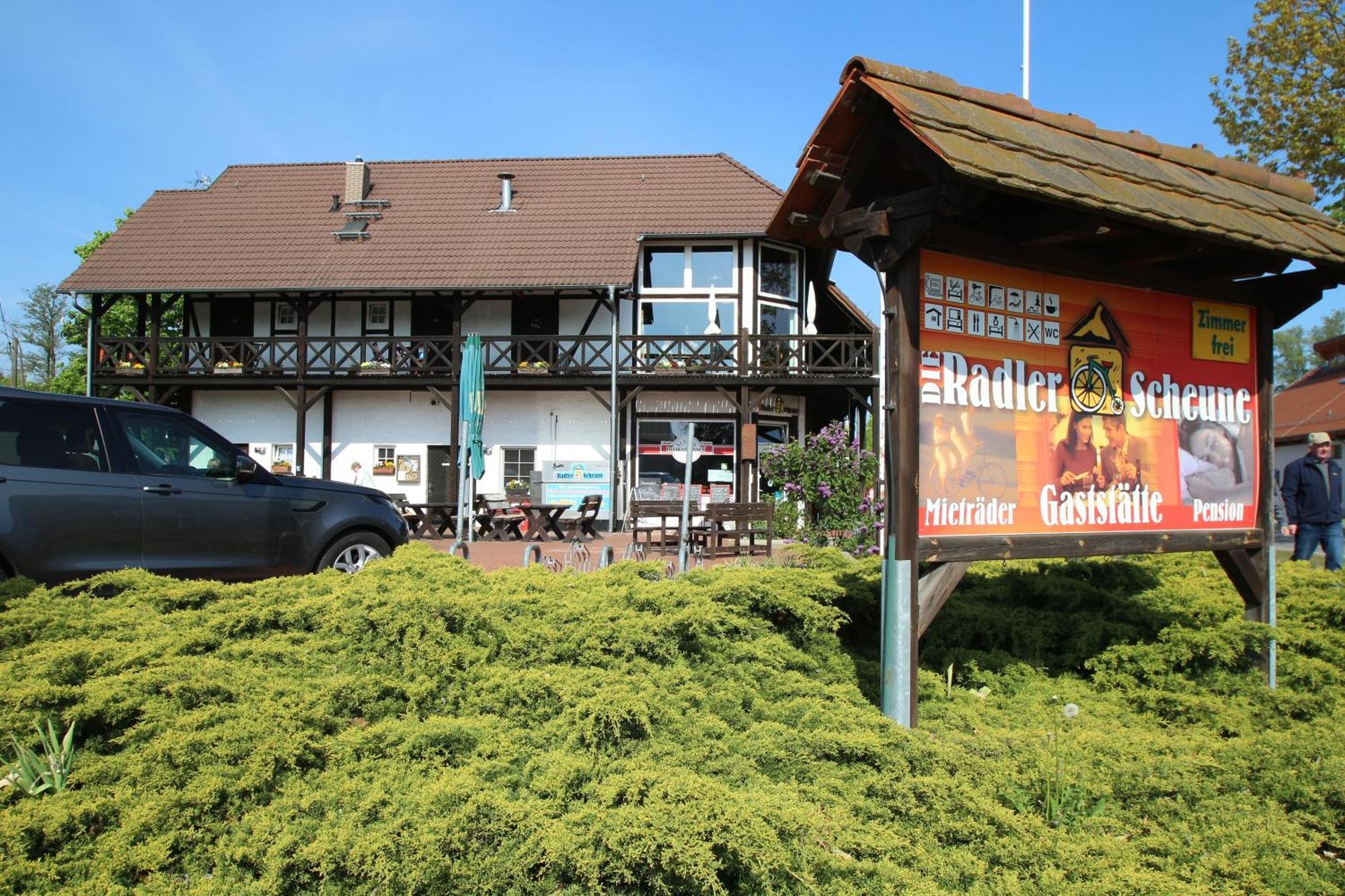 Die Radler-Scheune Hotel Burg  Buitenkant foto